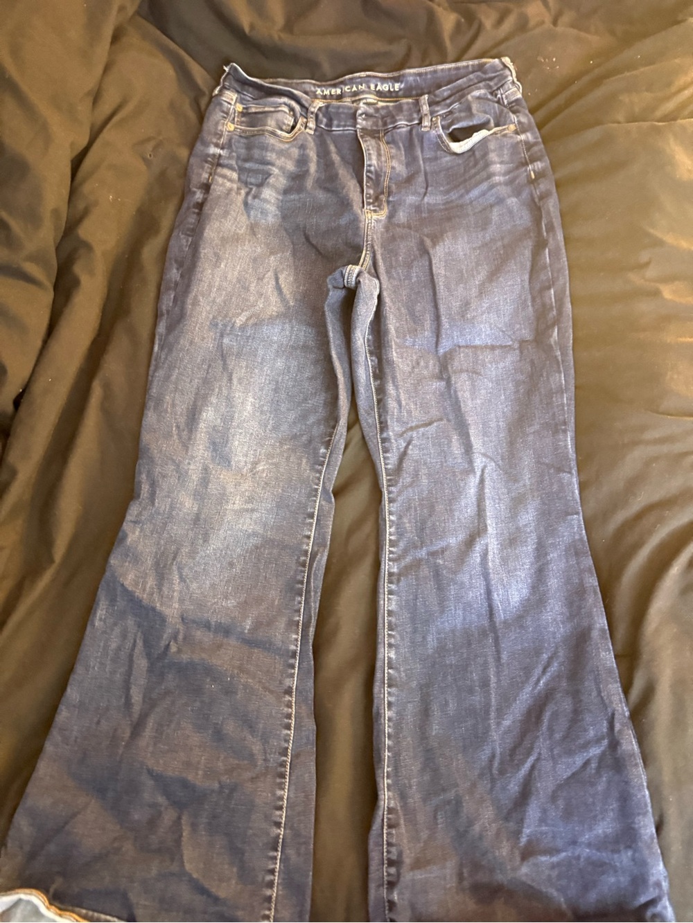 American Eagle Outfitters Women's Indigo Flare Jeans